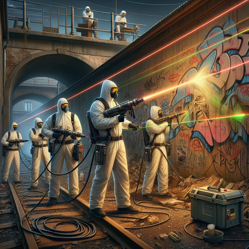 Laserowe usuwanie graffiti Łomża