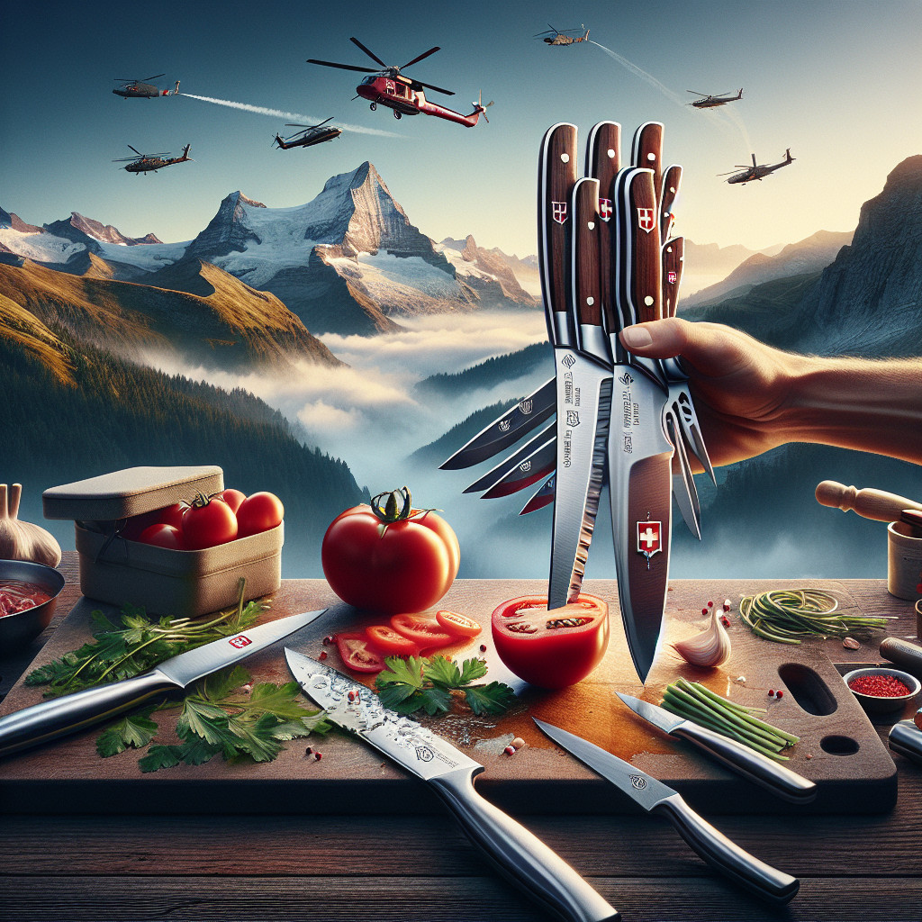Noże Victorinox jako dziedzictwo szwajcarskiej jakości.