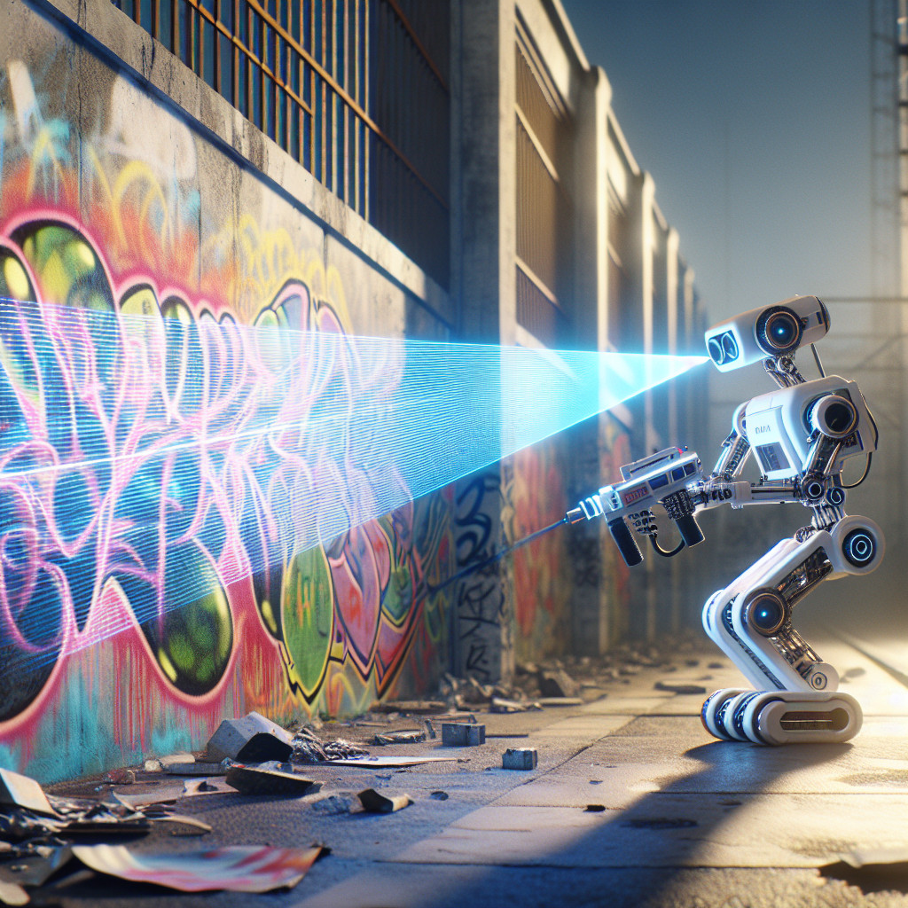 Welche Auswirkungen hat die Laser-Graffiti-Entfernung auf die öffentliche Meinung über Graffiti?